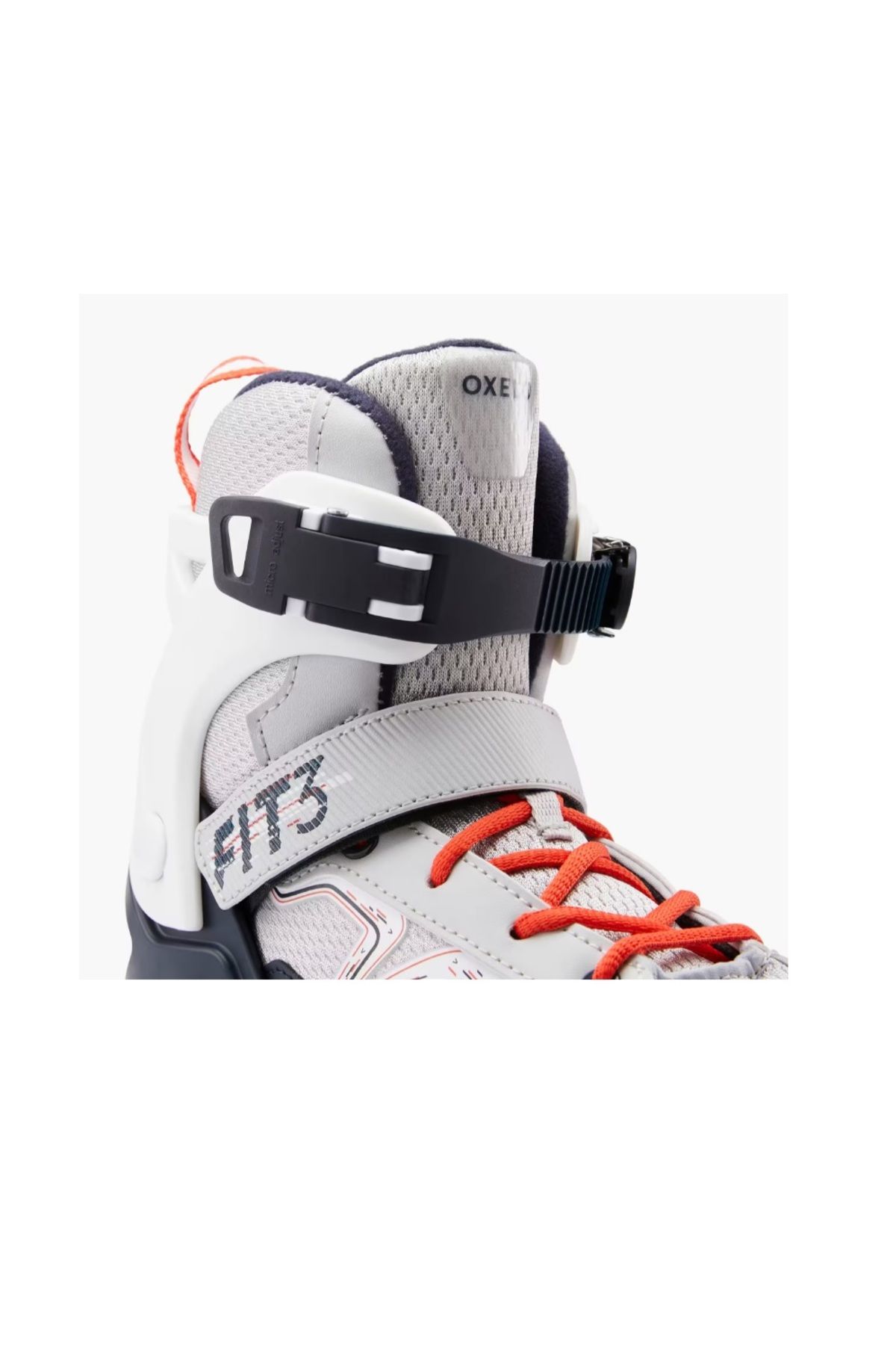 اسکیت ها دخترانه و پسرانه بچگانه کودک قرمز خاکستری FIT3 Decathlon