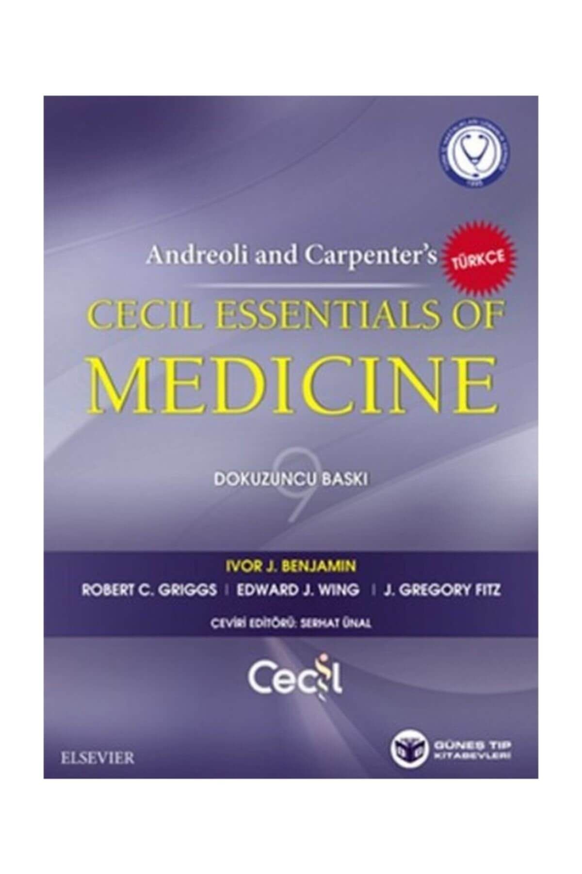 Güneş Tıp Kitabevleri Cecil Essentials of Medicine - Fiyatı, Yorumları