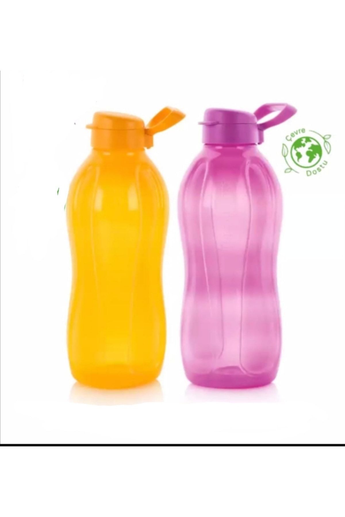 قمقمه ورزشی صورتی بطری های اکو 2 و لیتری ضد آب فاتارا Tupperware