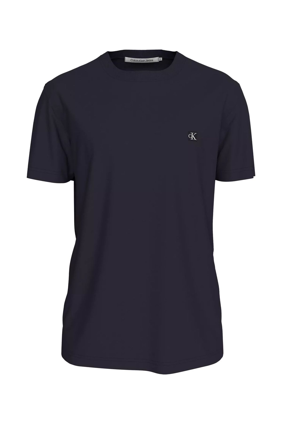 Calvin Klein Erkek CK EMBRO BADGE TEE T Shirt Lacivert Erkek Giyim