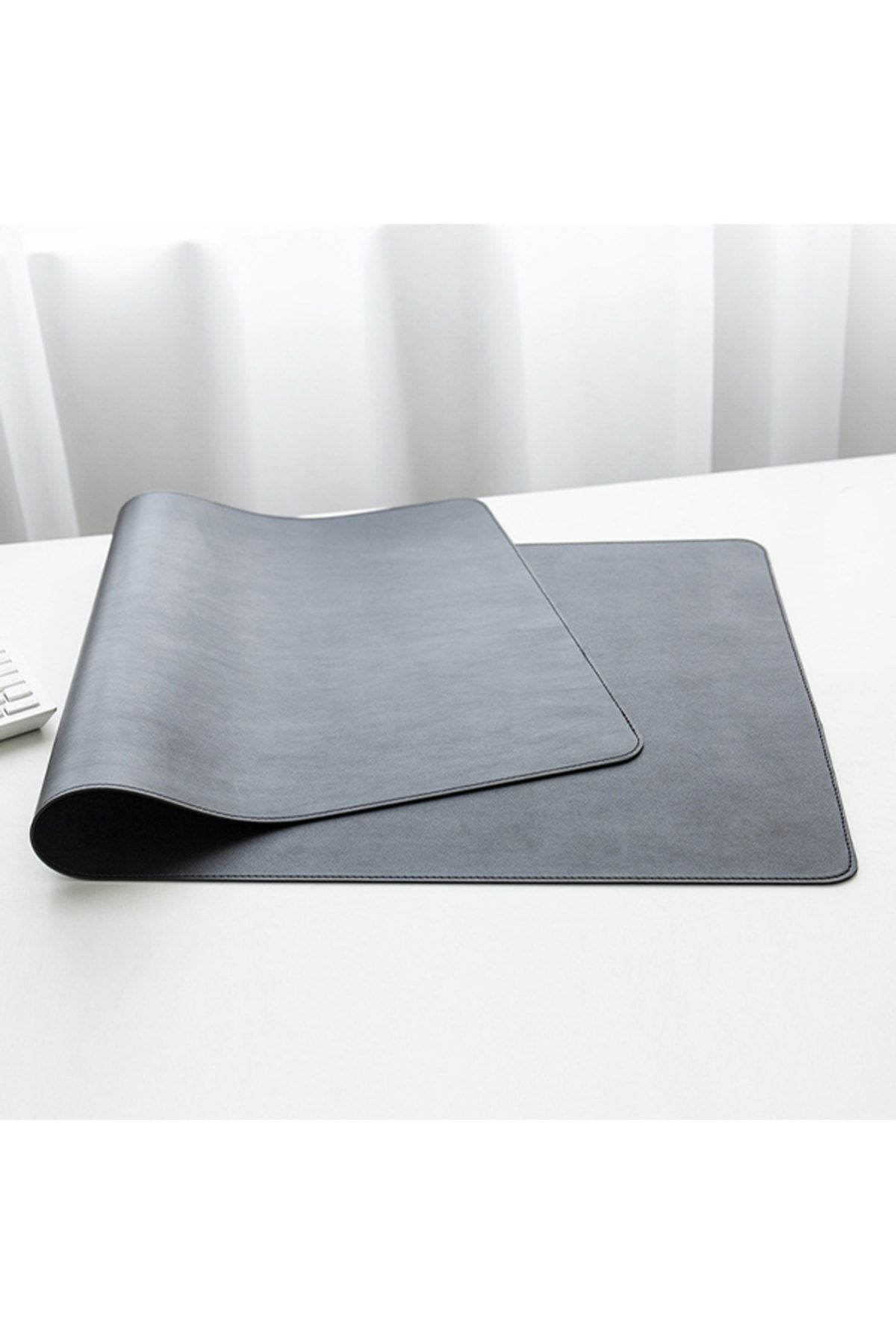 Su Geçirmez Deri Mouse Pad 80*40 Cm Siyah
