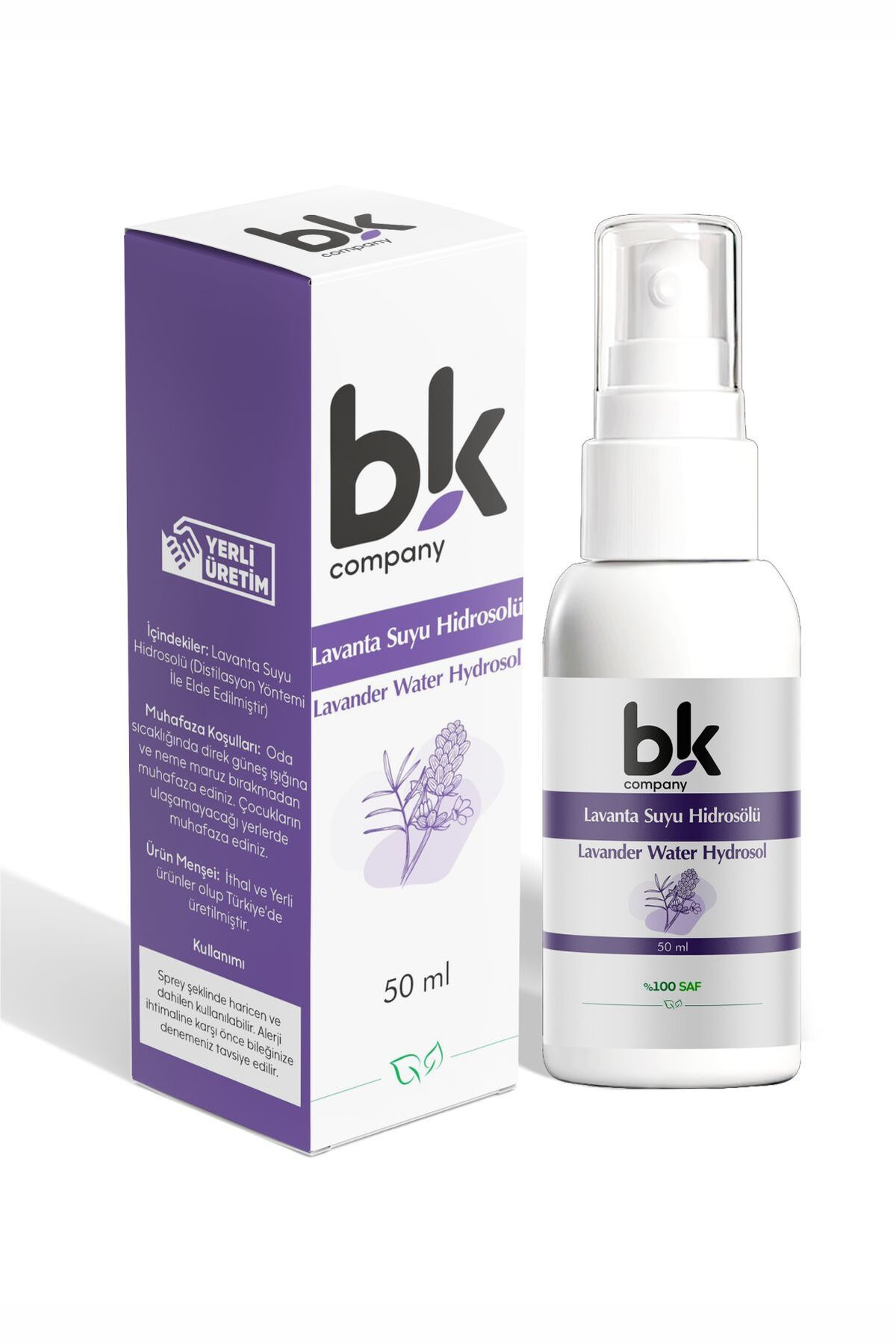آب روغن نیولی - آب اسطوخودوس 2 بسته سودمند BK COMPANY