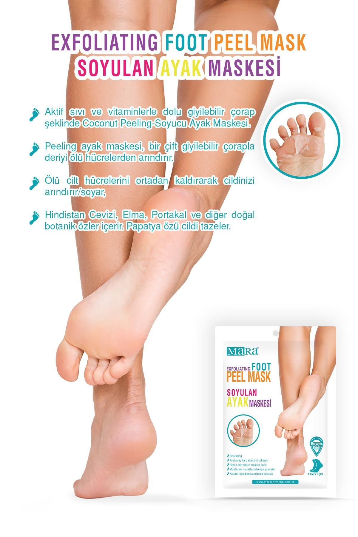 Mara-Exfoliating Foot Peel Mask Peeling Foot Mask 2