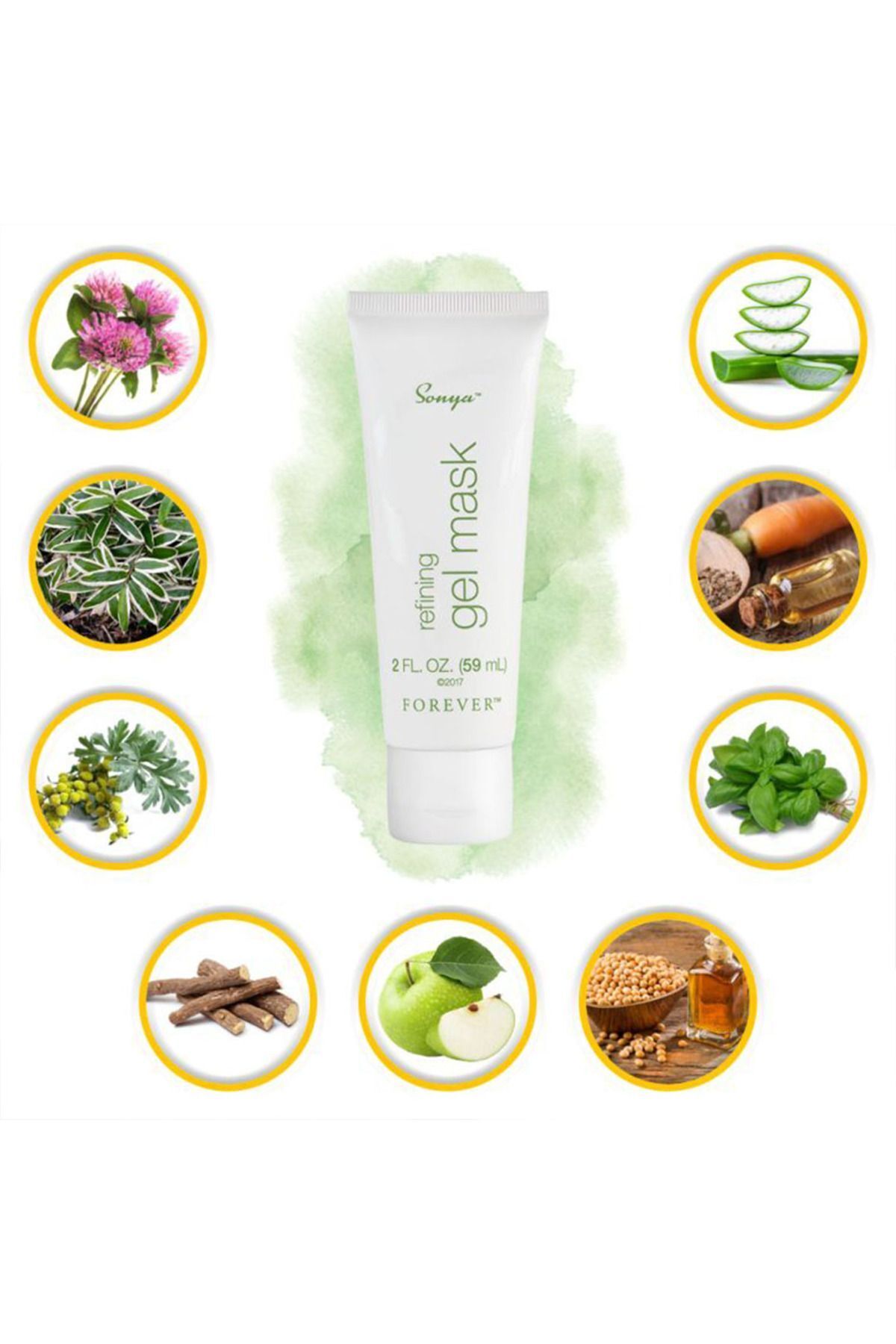 ماسک ژل تصفیه کننده سونیا Forever Living