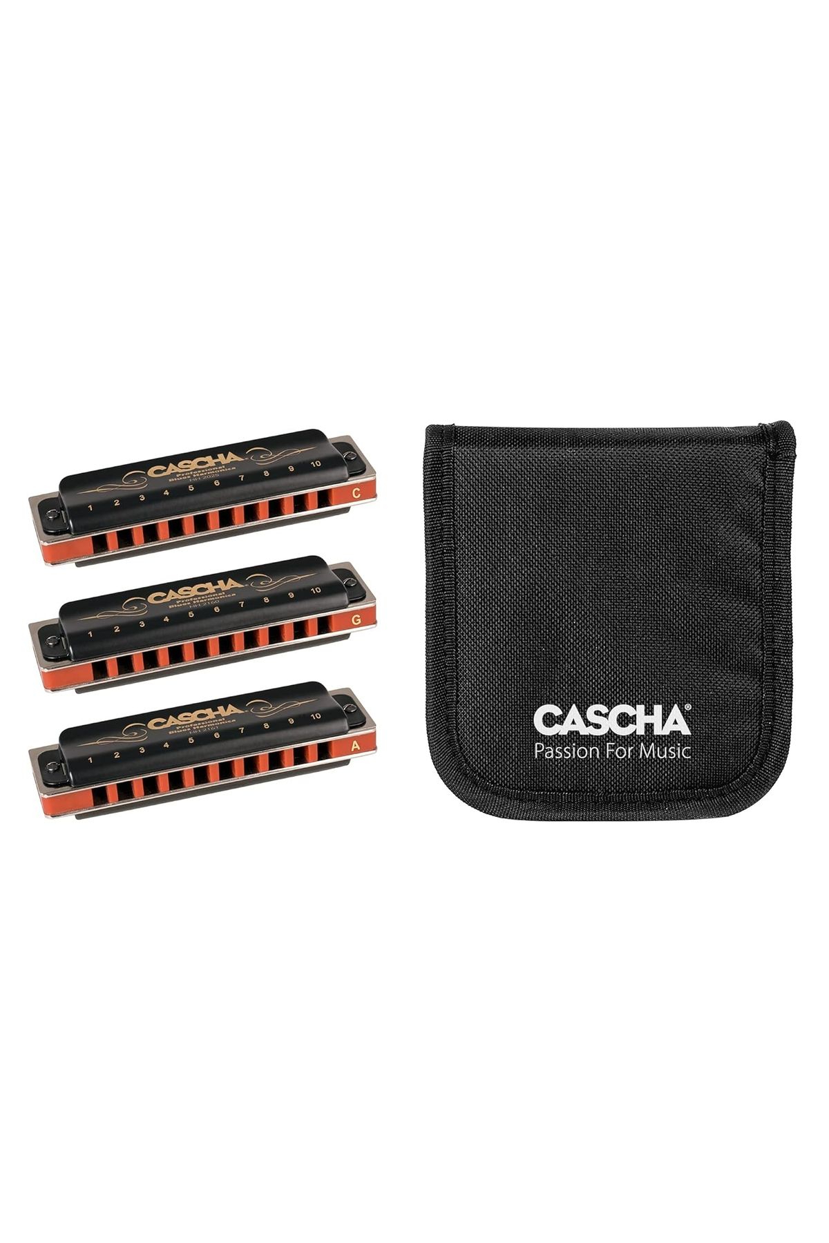 Cascha HH2343 Pro 3'lü Paket Mızıka Seti (Do Majör-Sol Majör-La Majör)