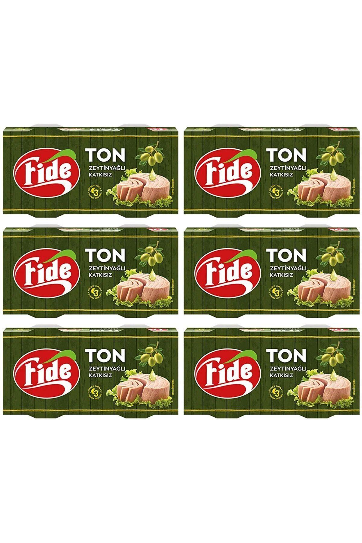 FİDE Fide Zeytinyağlı Ton Balığı 12 X 160 G