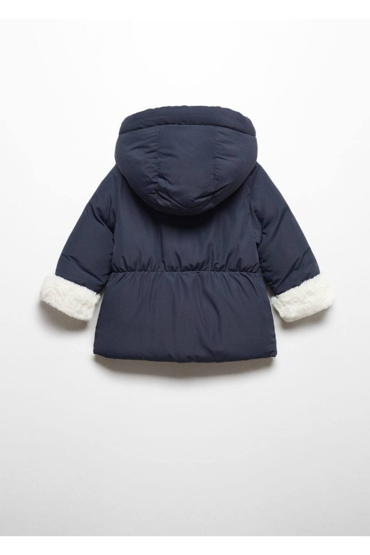 Suni kürk astarlı anorak