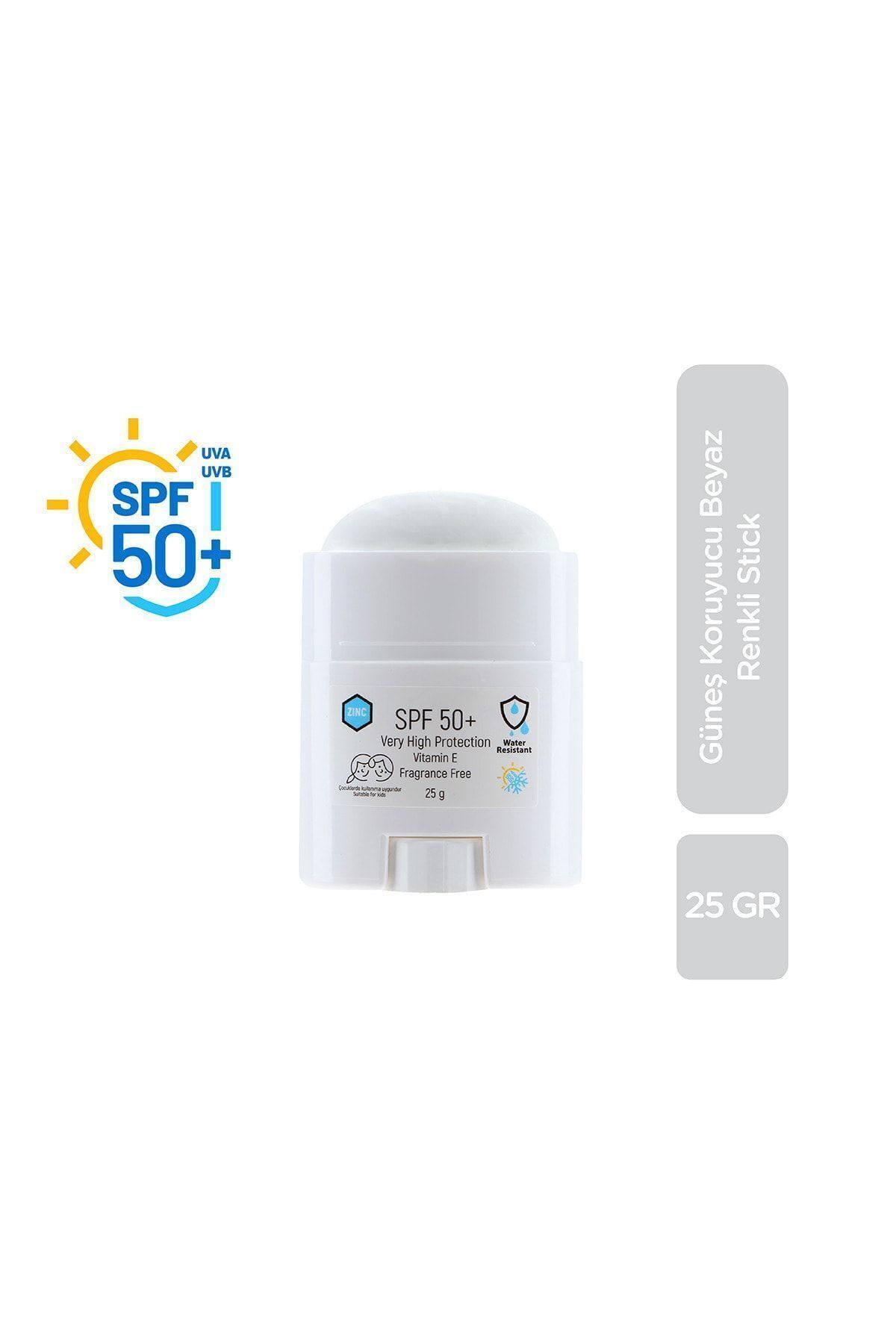 Bilge Öztürk-Sonnenschutz-Tönungsstift LSF 50+ Weiß 1