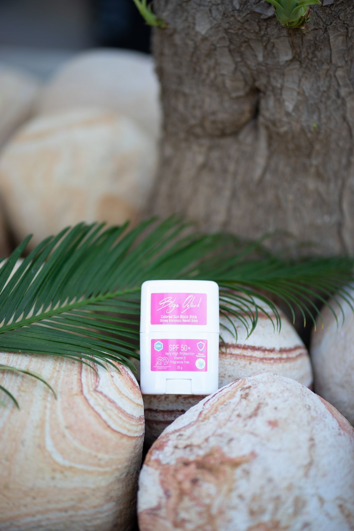 Bilge Öztürk-Sonnenschutz-Tönungsstift 50+ SPF Pink 3