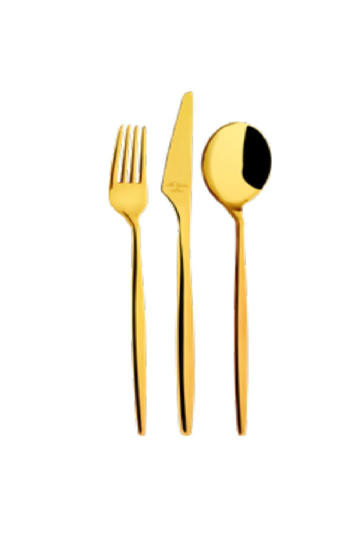 Studio 89 Piece Cutlery Set Shiny Gold