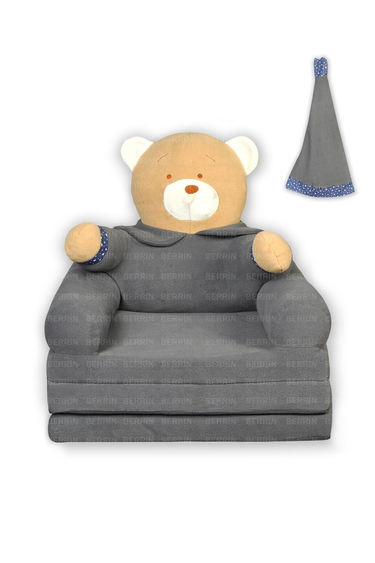 Genel Markalar Portatif Polar Dolum Katlanır Ayıcık Çocuk Koltuğu, Çocuk Yatağı, Açılabilir, Yıkanabilir, Gizli Fer fotoğrafı 3 (önizleme)