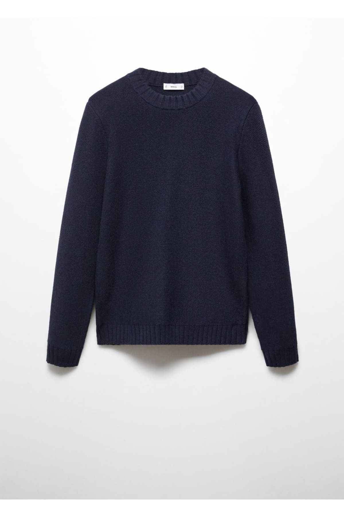 MANGO Man-Rib Knitwear Sweater - Stylish and Comfortable 3
