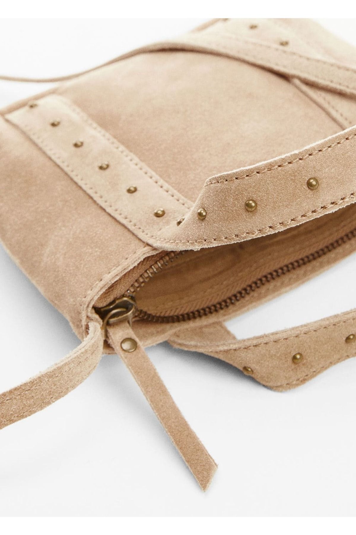MANGO Kids-Skórzana Mini Torba Shopper 4