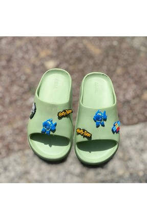 TrineBear Ortopedik Kaydırmaz Tabanlı Desenli Hayvan Figürlü Kız Erkek Çocuk ...