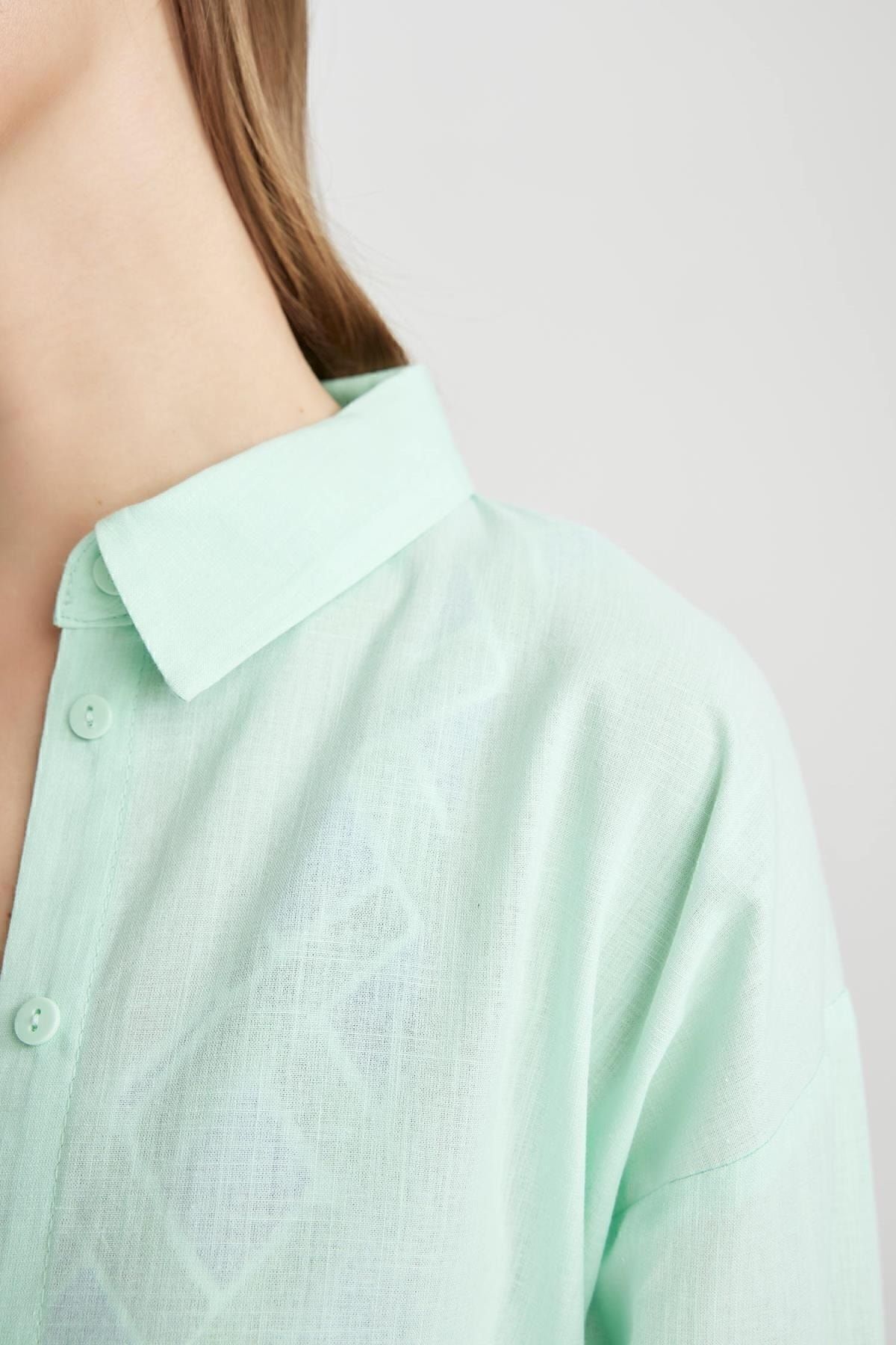 لباس ساحلی زنانه دفاکتو | W8241AZ23SP Defacto - Image 5