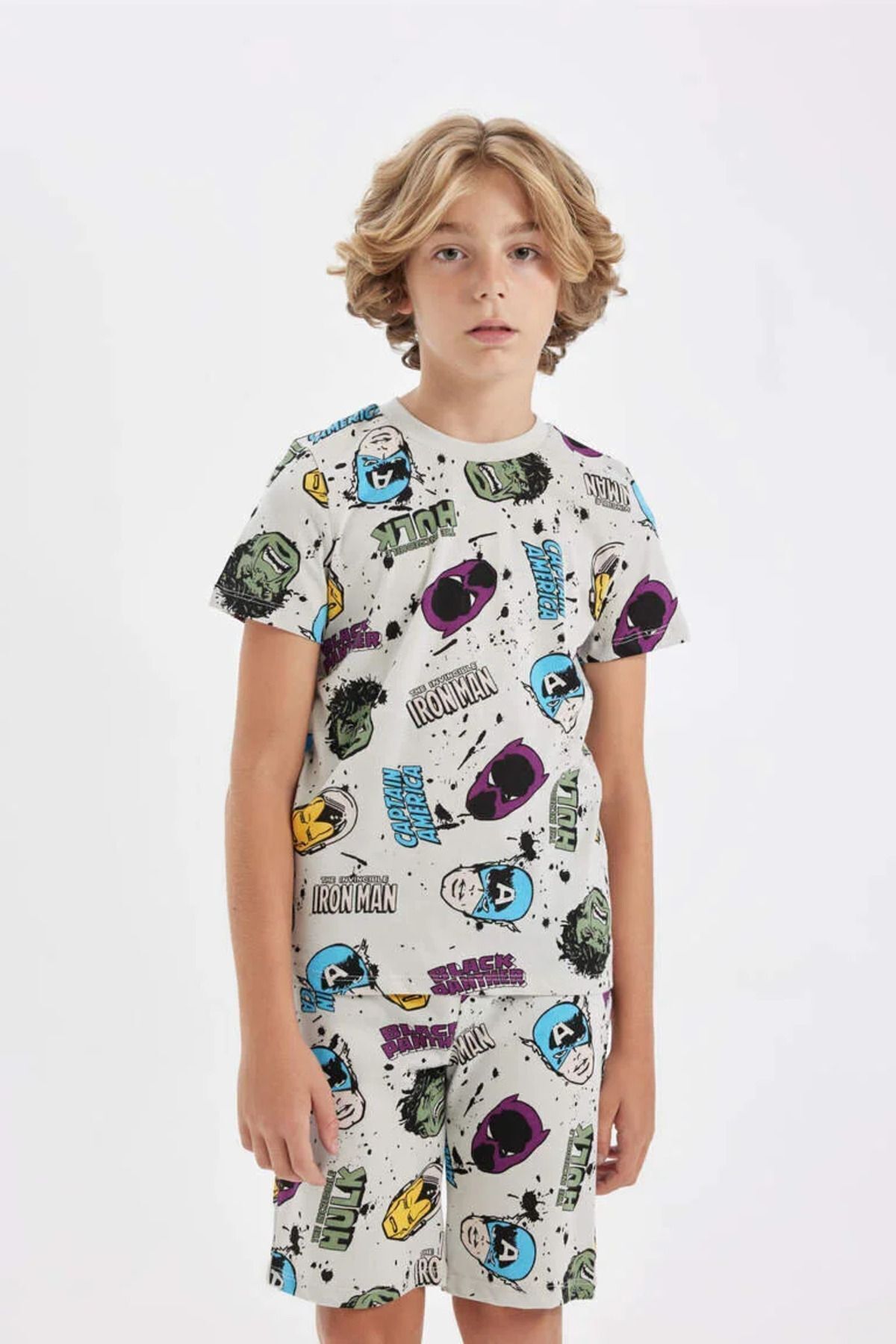 ست پیژامه پسرانه دفاکتو | D1219A8GR107mc Defacto - Image 3