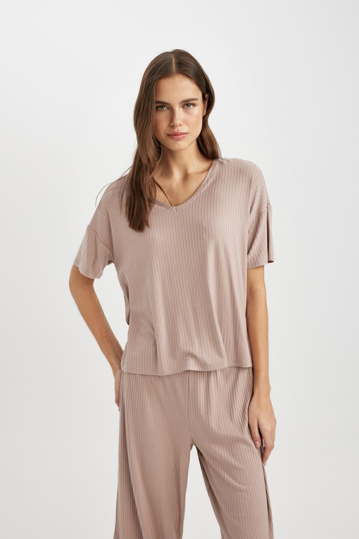 ست پیژامه زنانه دفاکتو | B6181AX24SP Defacto - Image 3