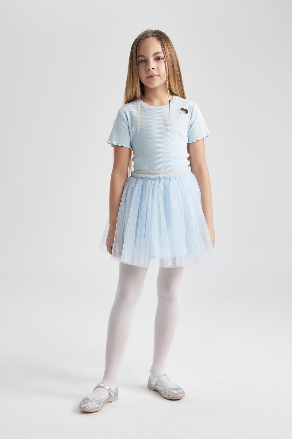 تی شرت دخترانه دفاکتو | B6925A824SM Defacto - Image 2