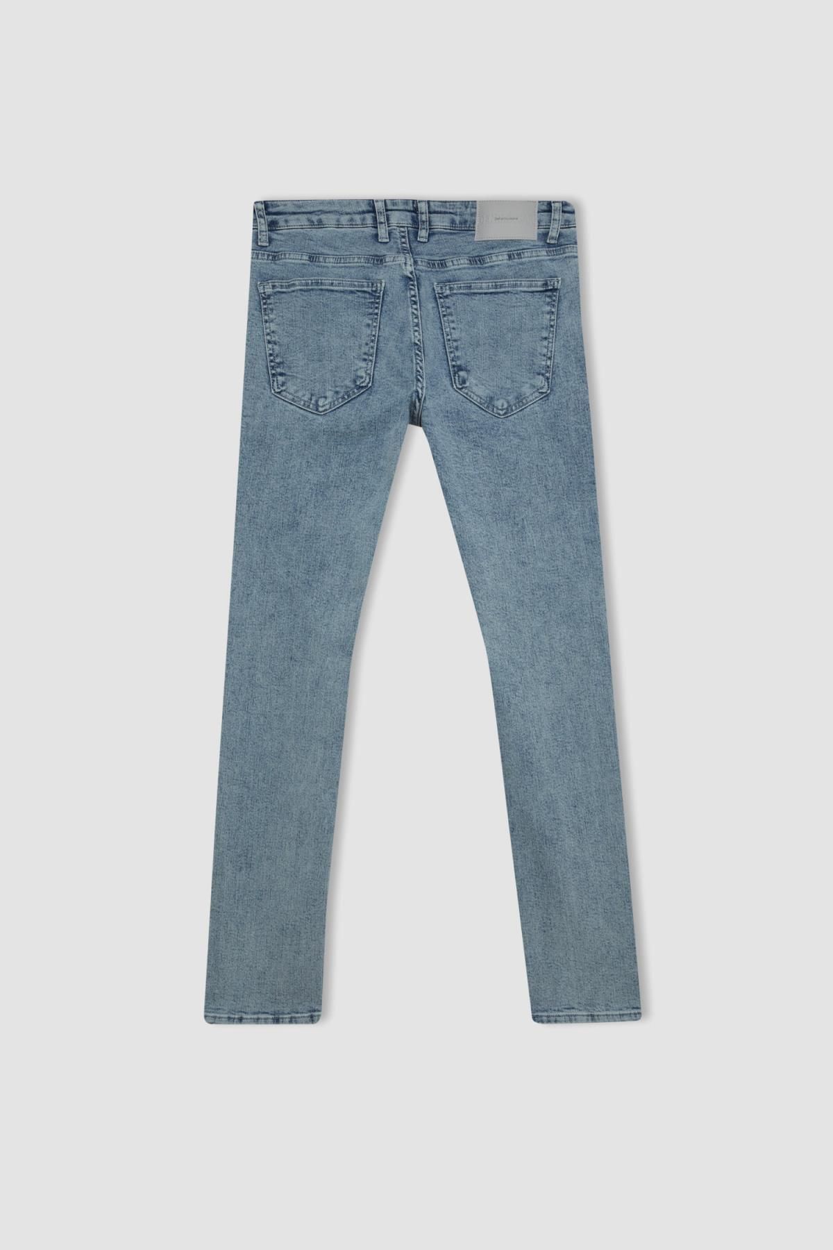 جین مردانه دفاکتو | D1821AX24SM Defacto - Image 3
