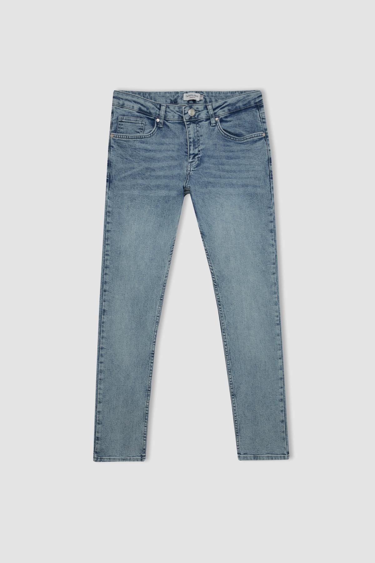 جین مردانه دفاکتو | D1821AX24SM Defacto - Image 2