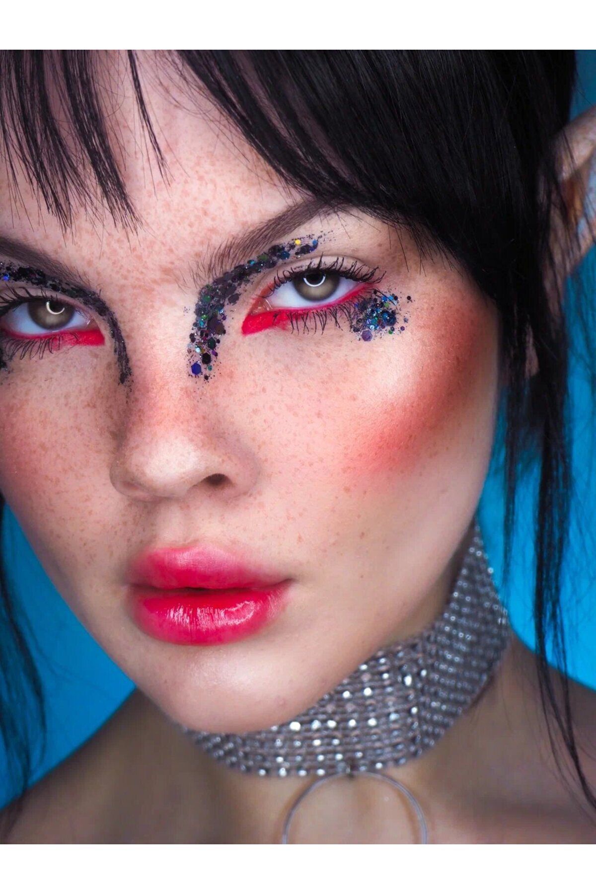 براق براق فرم ژل - زغال The Glitter Lab