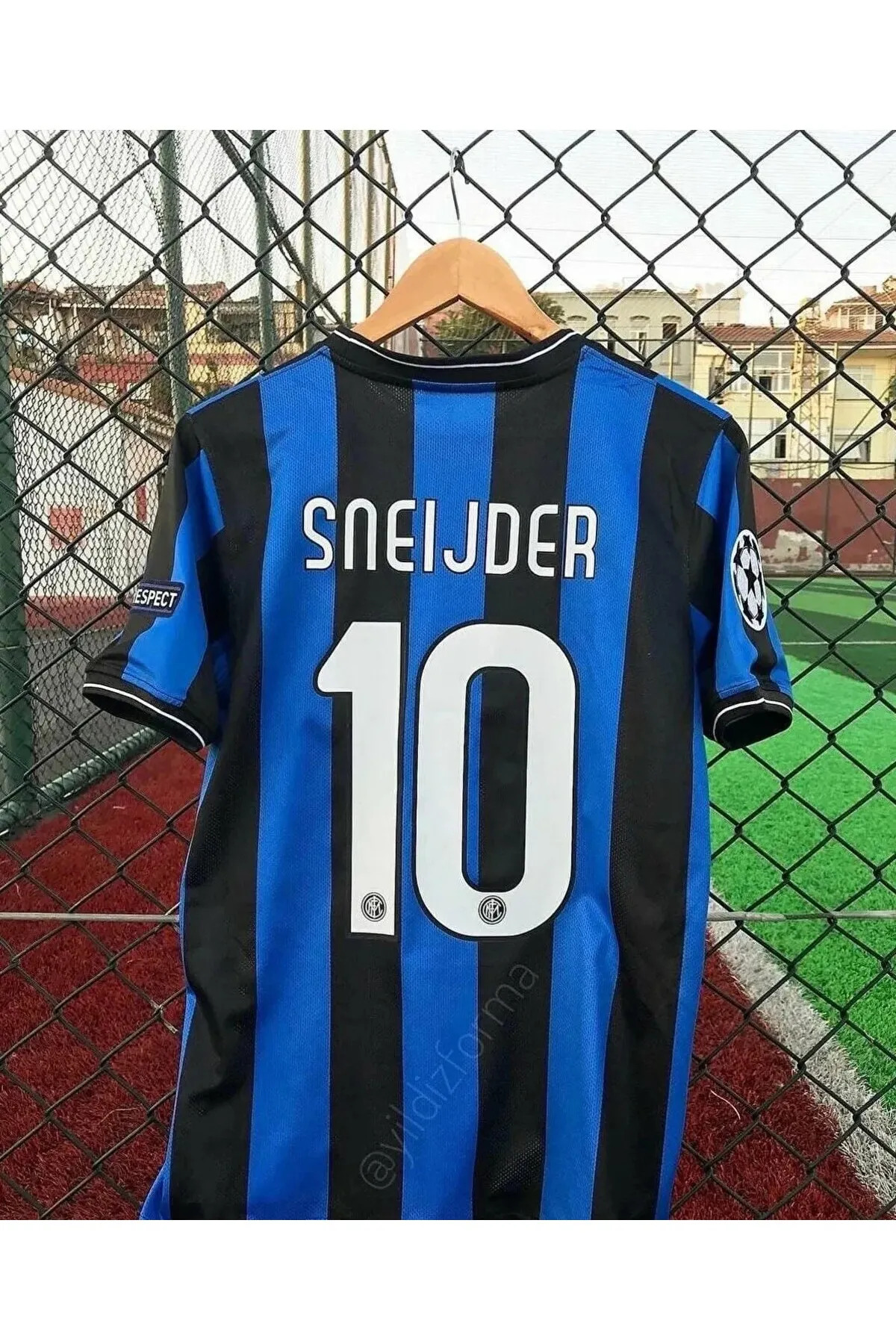 Inter 2010 Madrid Champions League Final Wesley Sneijder Nostalgia Jersey