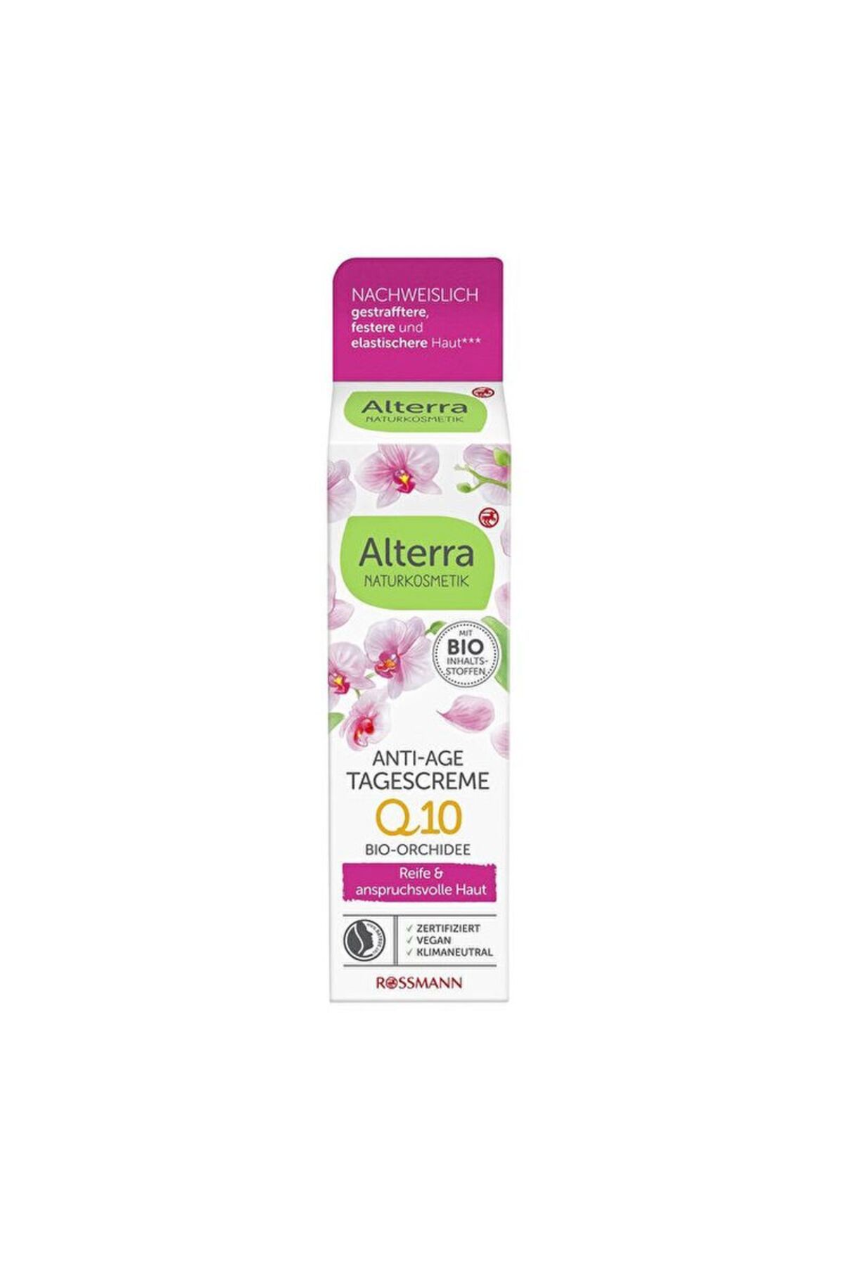 کرم صورت ضد پیری Q10 DAY CREAM E ویتامین 50 میل Alterra