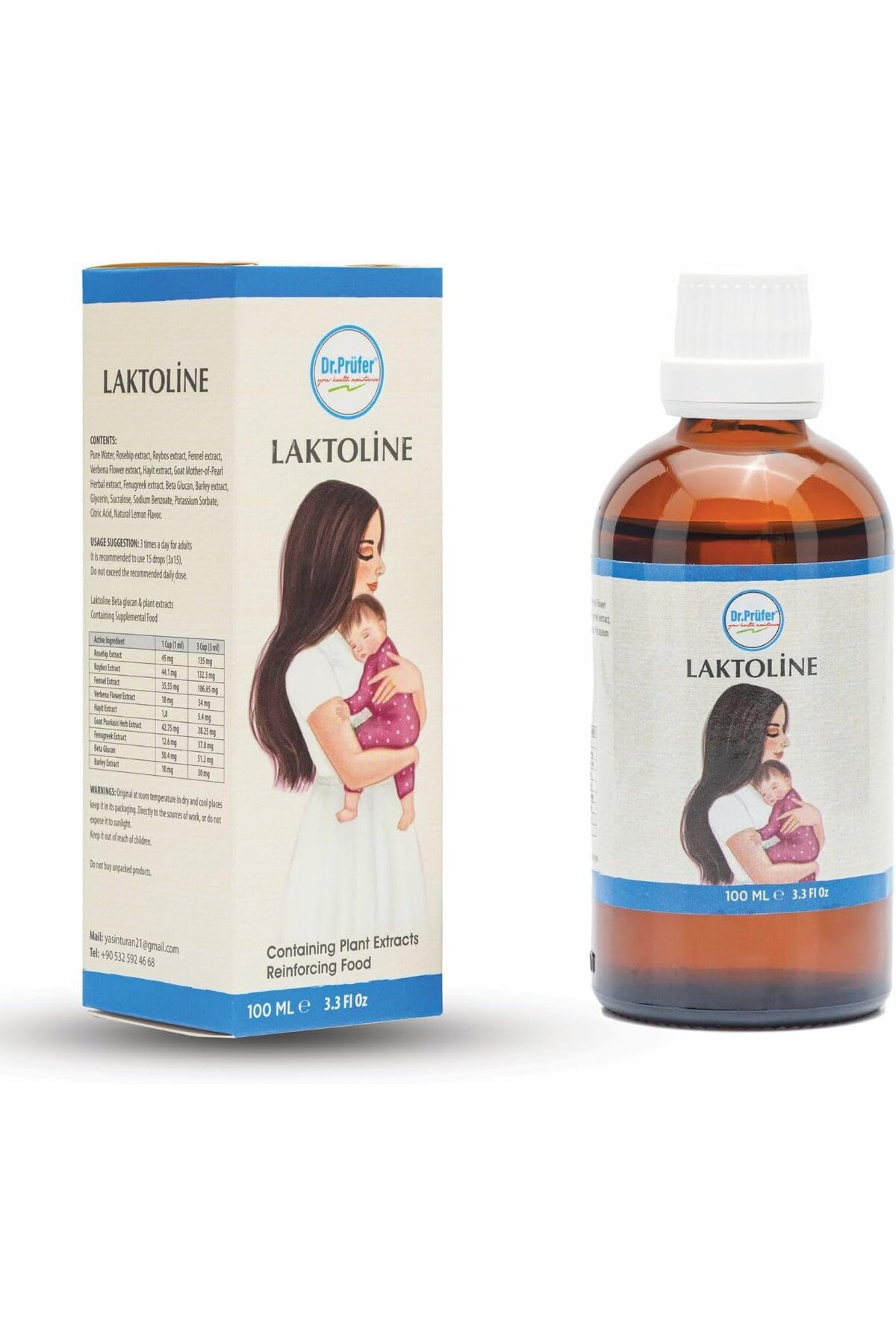 Dr.Prüfer Laktoline Anne Sütü Artırıcı 100ml