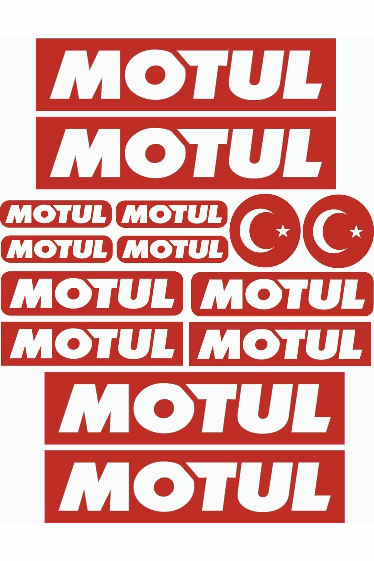 Motul Sticker Set A4 26x20cm - Fiyatı, Yorumları