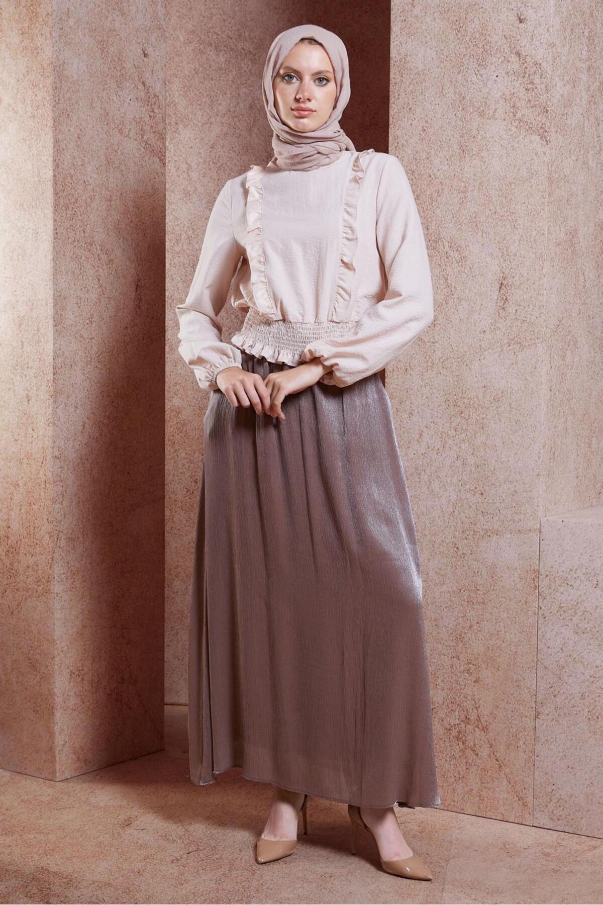 دامن زنانه آلوینا | 24YETK0060564 Alvina - Image 4