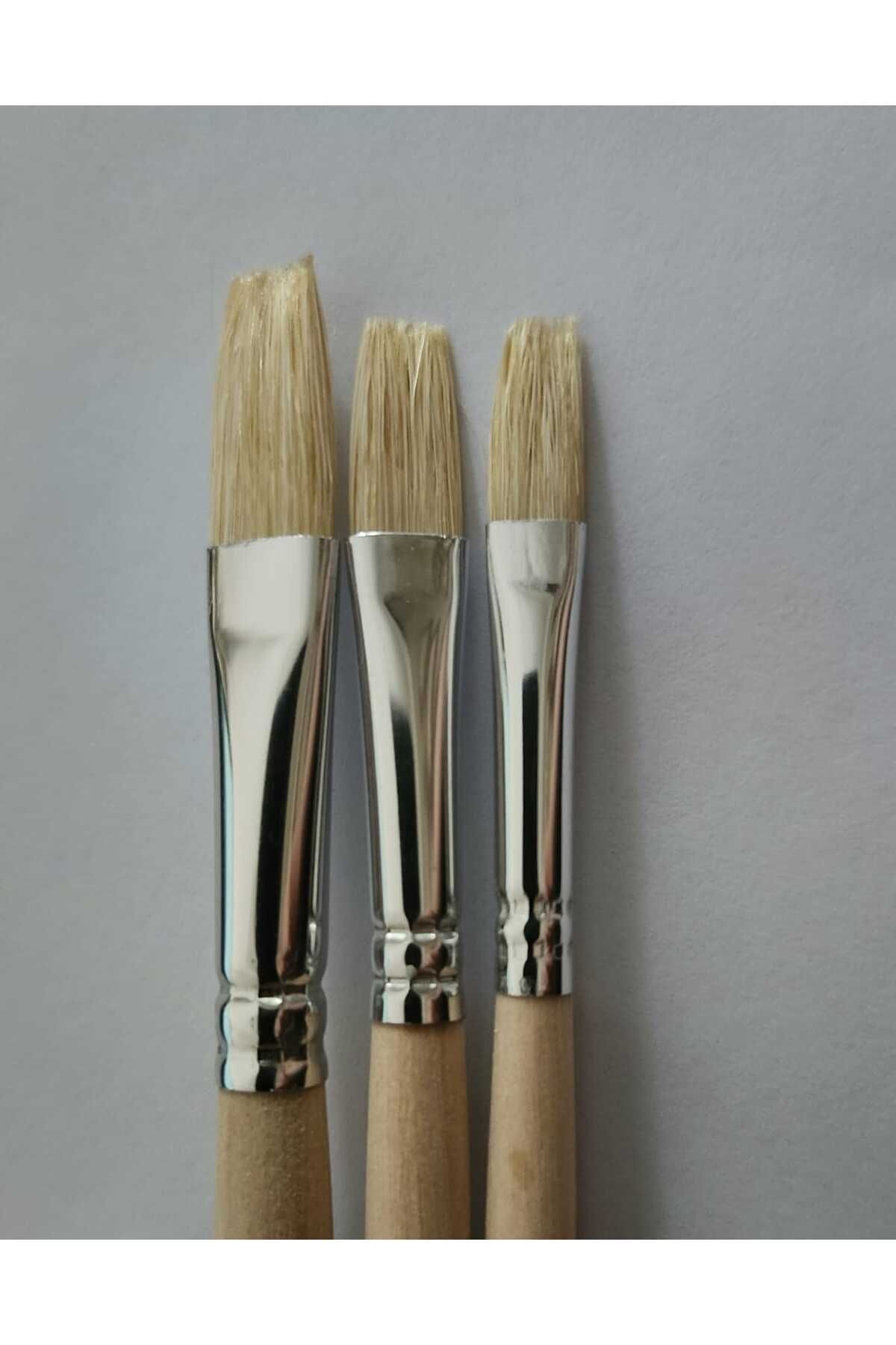 Pebeo 3'lü Set 258f - Sanatsal Yağlıboya Resim Fırçası No:6-8-10