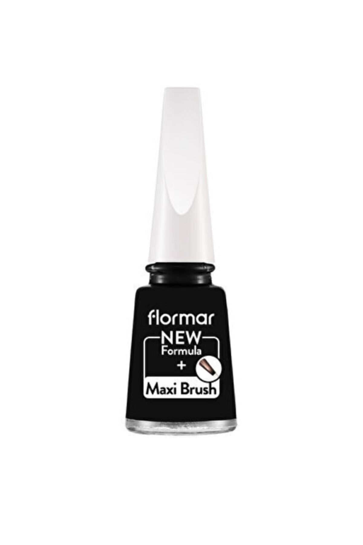 Flormar-Enamel 313 Black Minimalisim 11 ml 8690604013135 4
