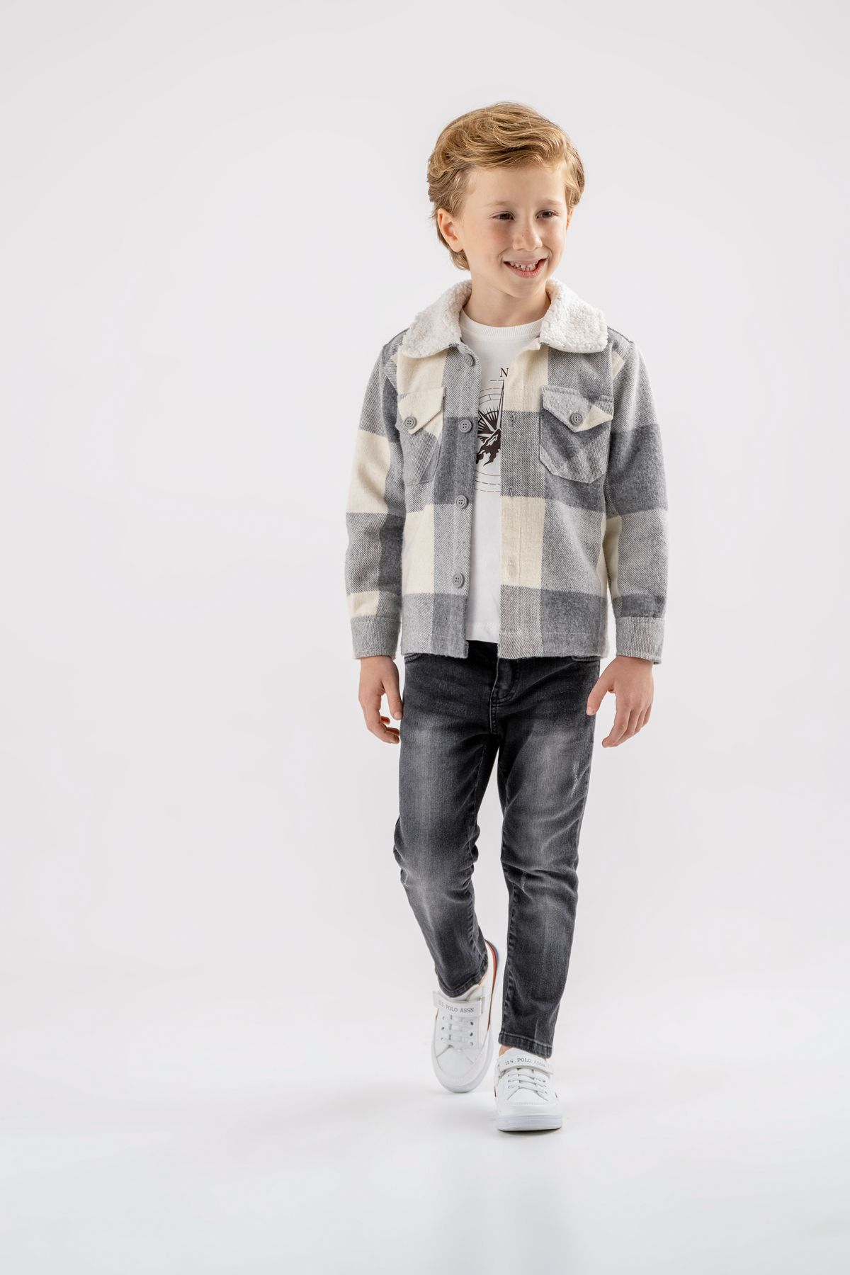 Lemon-Chamomile Patterned Shirt Set 3
