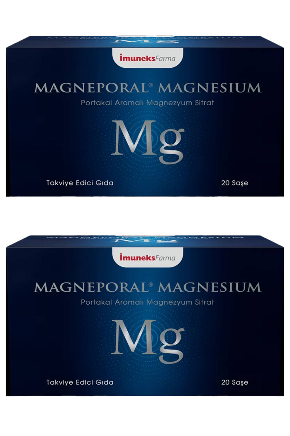 Imuneks-Magneporal Magnesium - 20 Sachets 2 Pcs 1