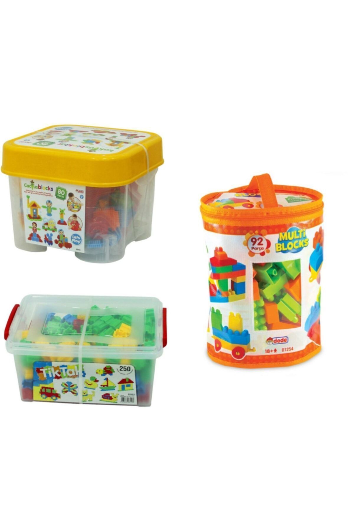 کاکتوس ۸۰ باکت + مالتي بلاکس ۹۲ + تیک‌تاک ۲۵۰