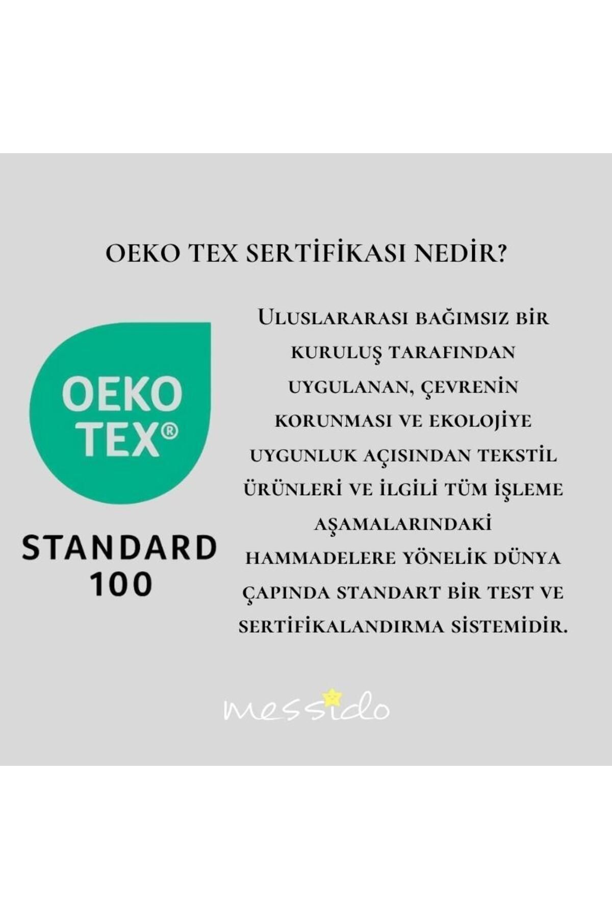 Messido-بطانية موسلين 110 سم × 110 سم 3