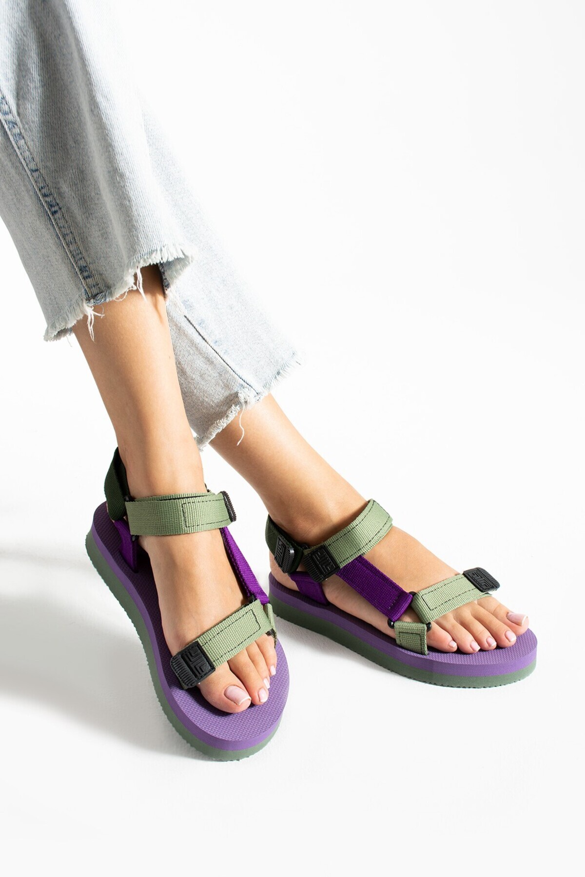 صندل زنانه بنفش Bermody | BER2200101SAN اورجینال - تصویر 3