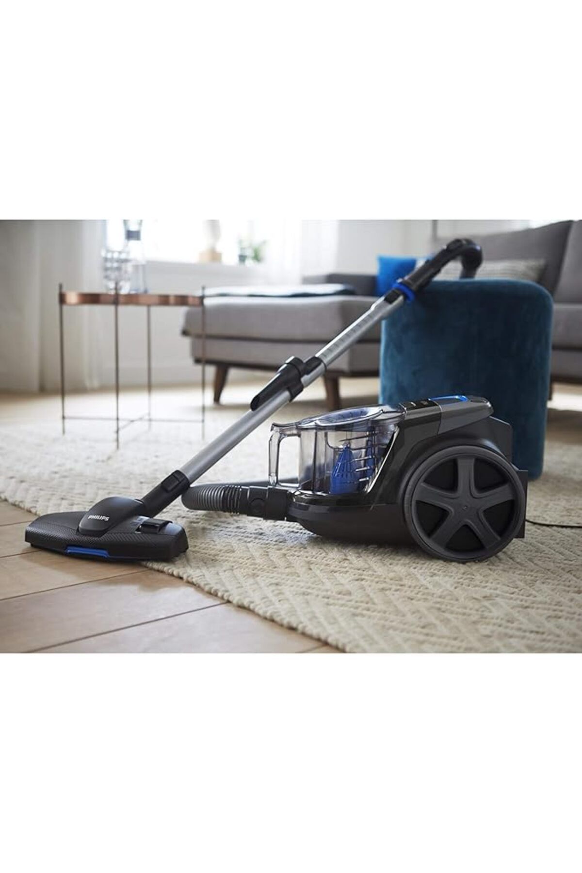 Philips-مكنسة كهربائية بدون كيس - 1800 واط، PowerCyclone 5، 1.5 لتر - FC9350/61 4