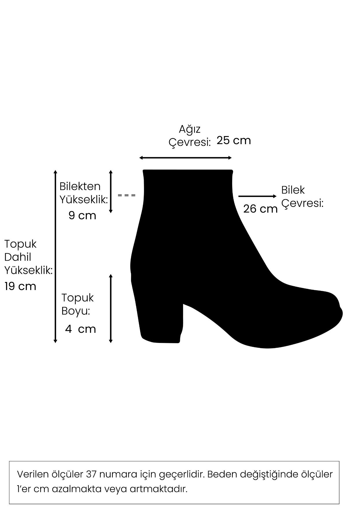 Mio Gusto-Alexia Black Crocodile Patterned Blunt Toe Thin Fur Lined Women's Heeled Boots 8