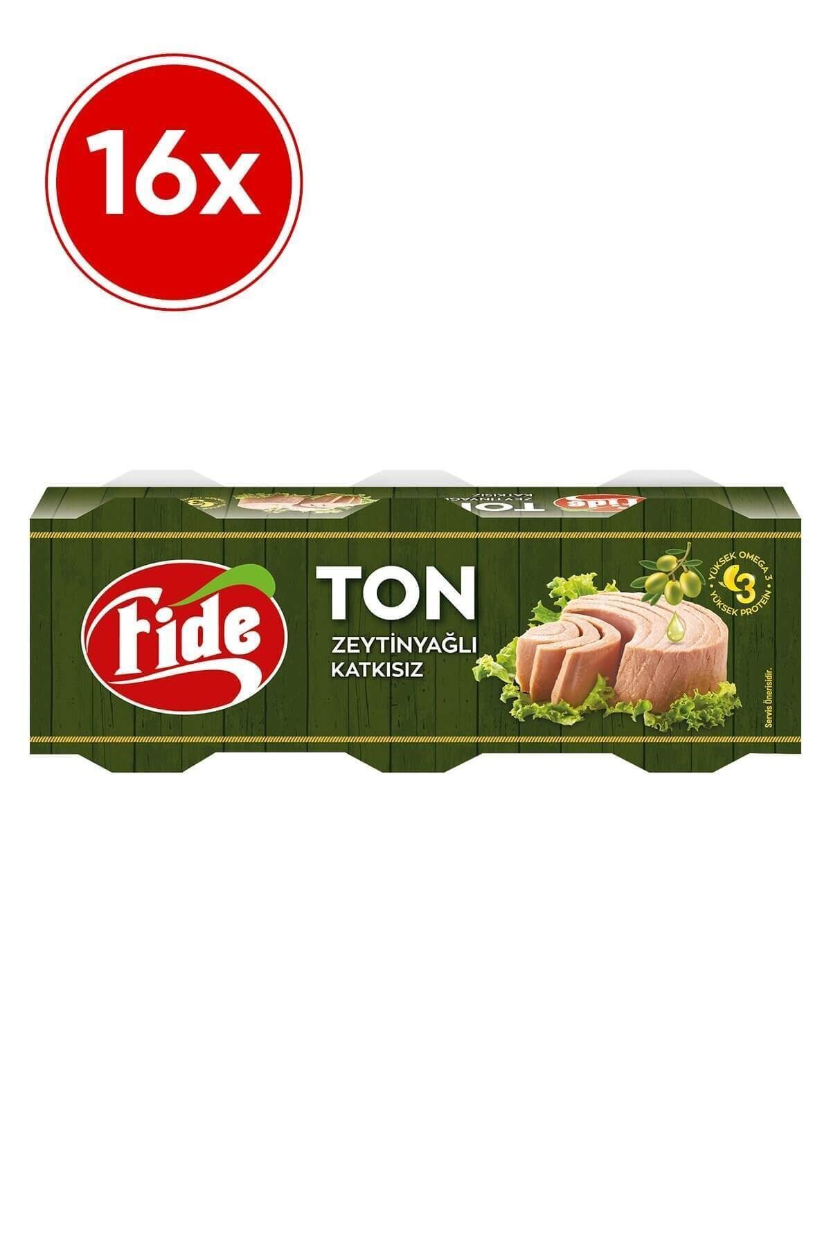 FİDE Fide Zeytinyağlı Ton Balığı 48 X 80 G