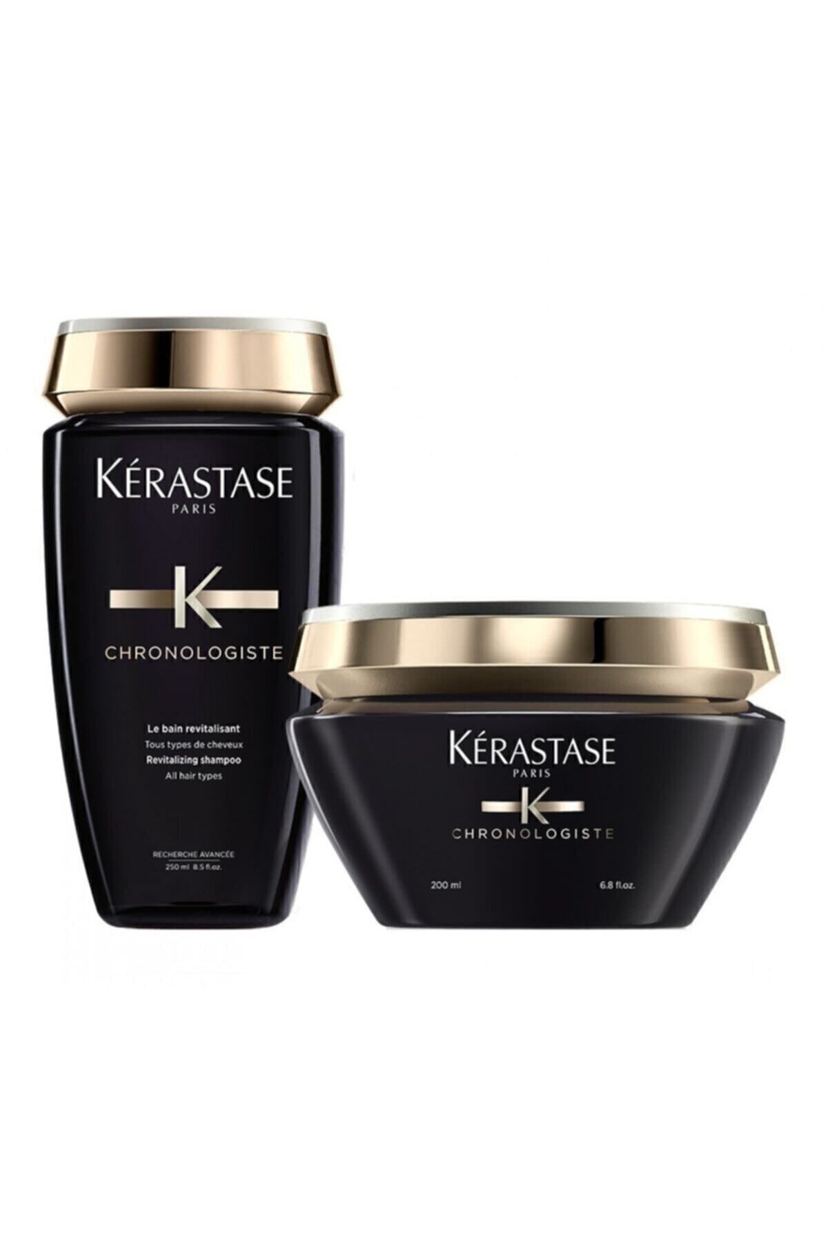 BKTGZ.489Chronologiste Revitalizing Care Set Shampoo 250 ml + Mask 200 Ml2125620 BKT.489 Kerastase