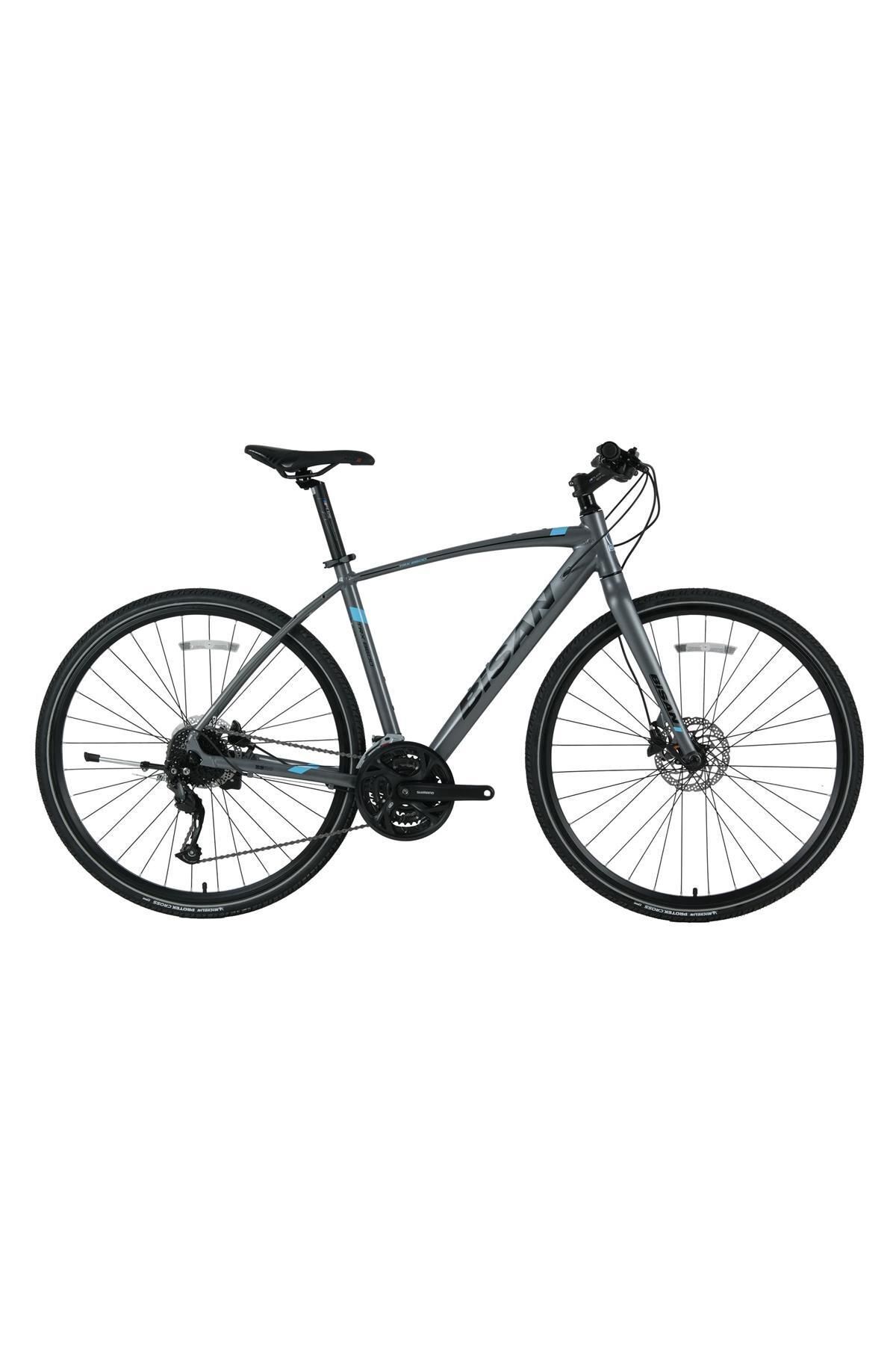 28J BİSAN TRX 8600 ALTUS ŞEHİR BİSİKLETİ - METALİK GRİ MAVİ - 56 KADRO