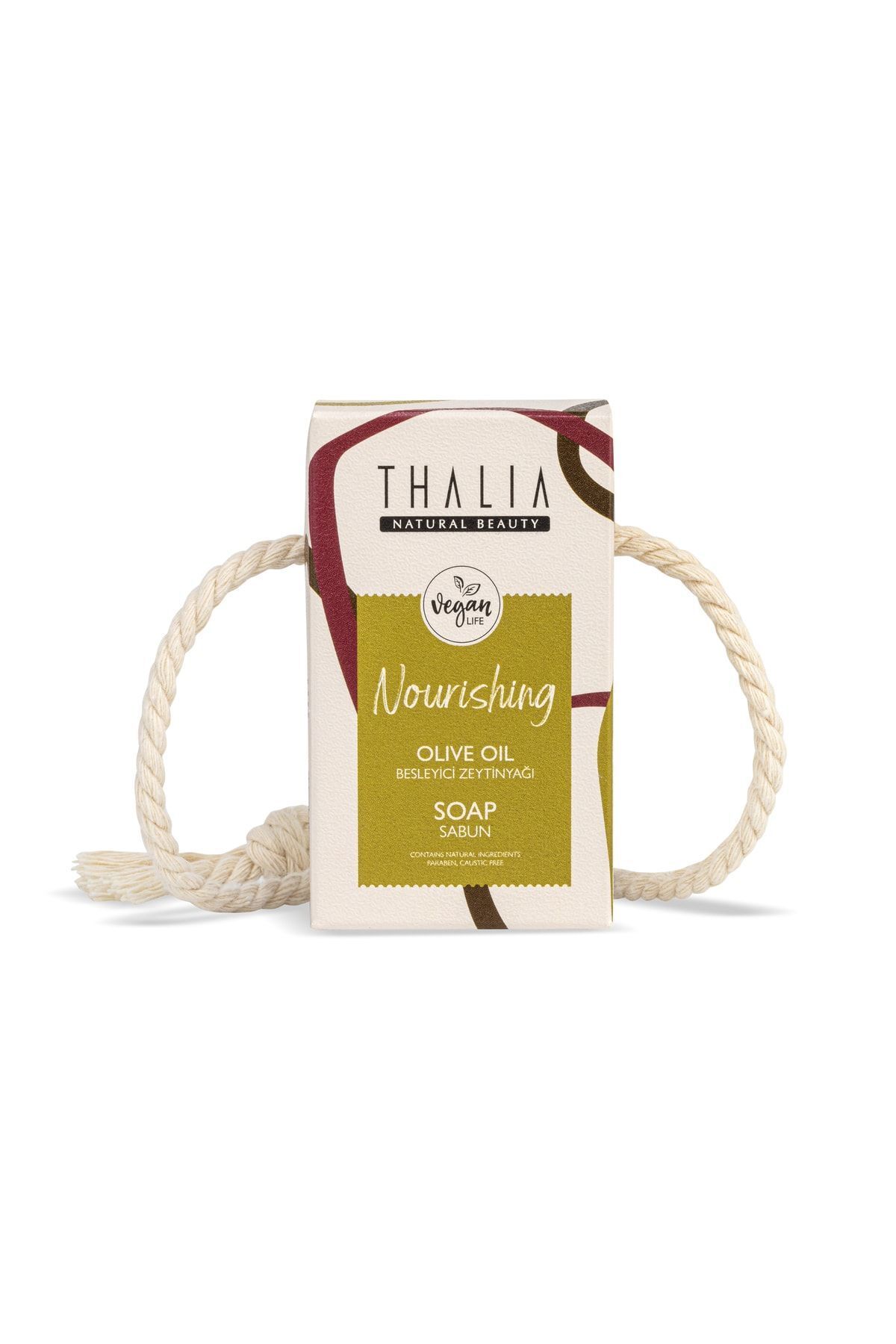 صابون رشته ای طبیعی با عصاره روغن زیتون 140 گرم Thalia