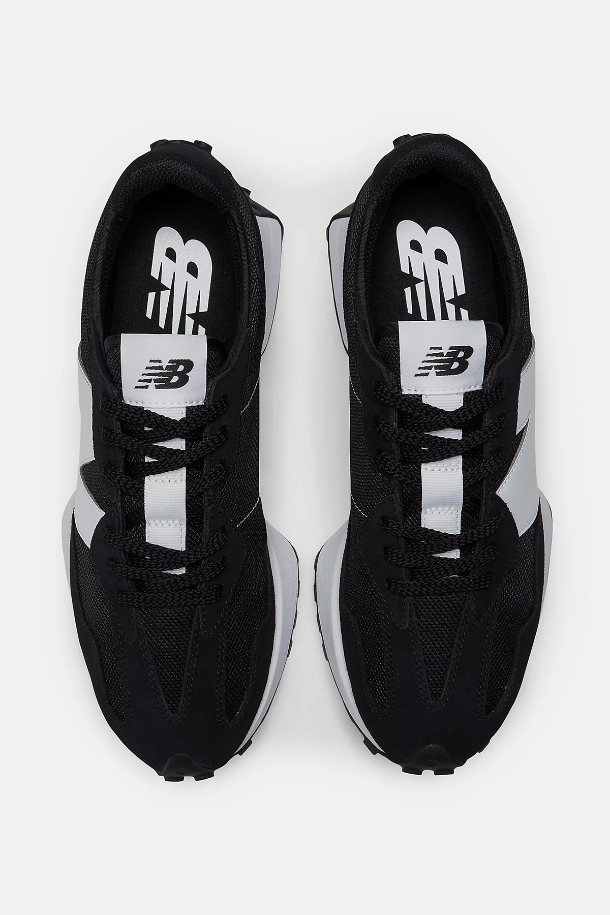 کفش اسنیکر نیو بالانس زنانه پارچه مشکی بیسیک راسته      کژوال/روزمره | New Balance MS327CBW VN - تصویر 3