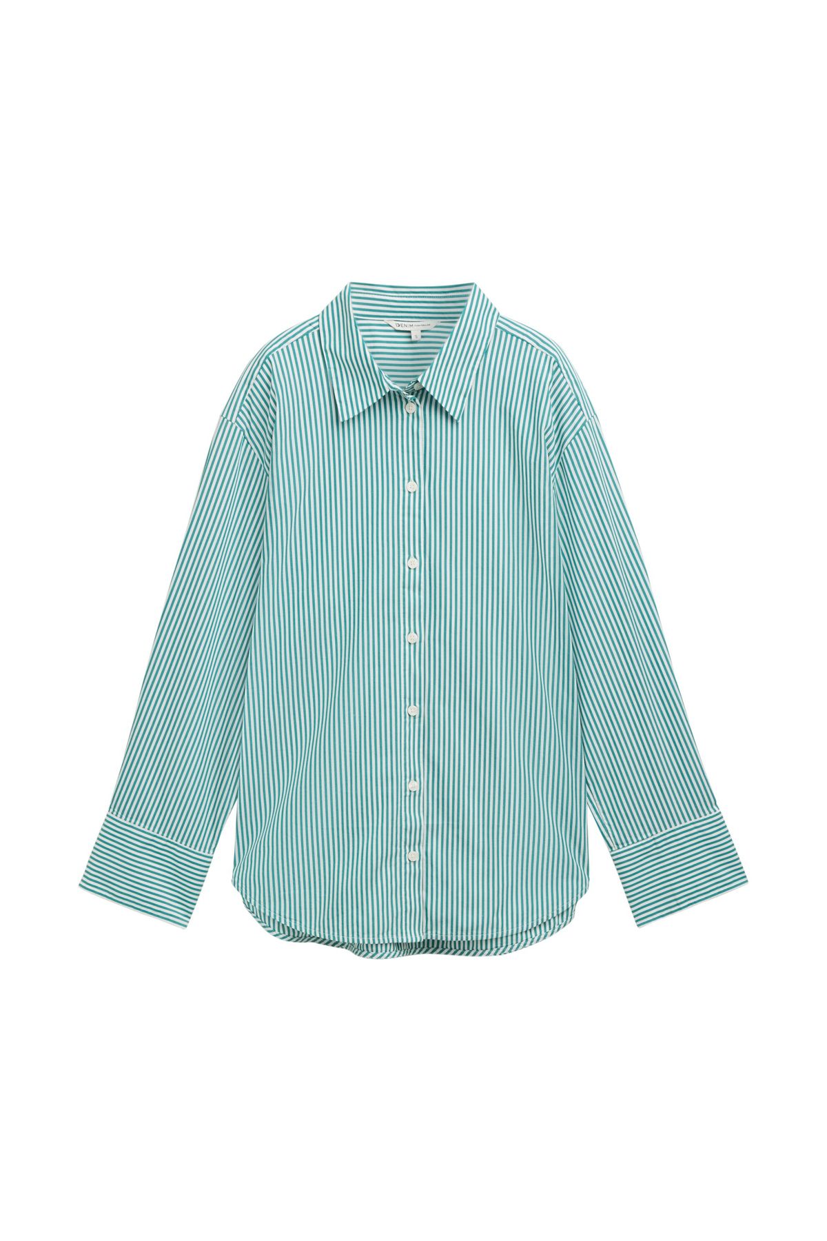 Tom Tailor Denim-csíkos poplin ing 4