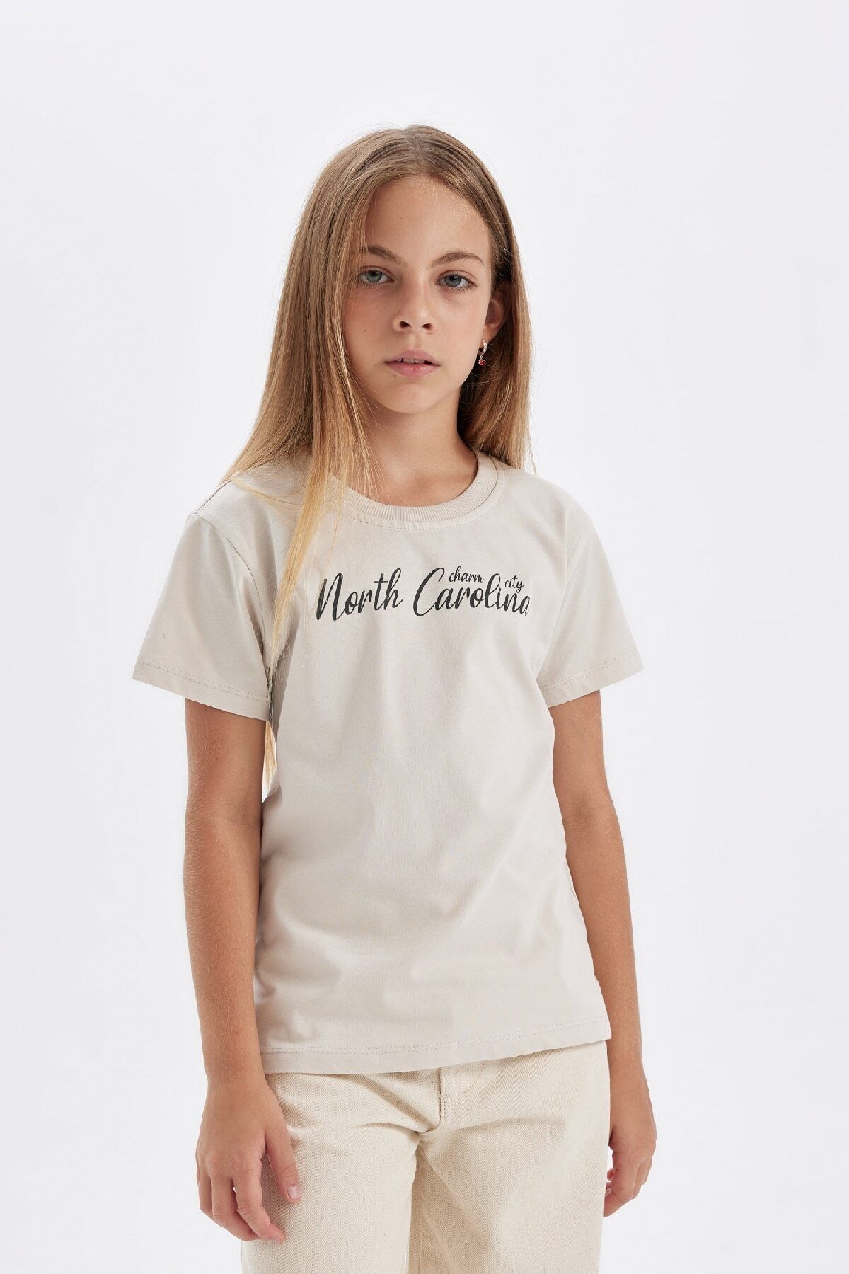 تی شرت دخترانه دفاکتو | C8460A824AU Defacto - Image 4