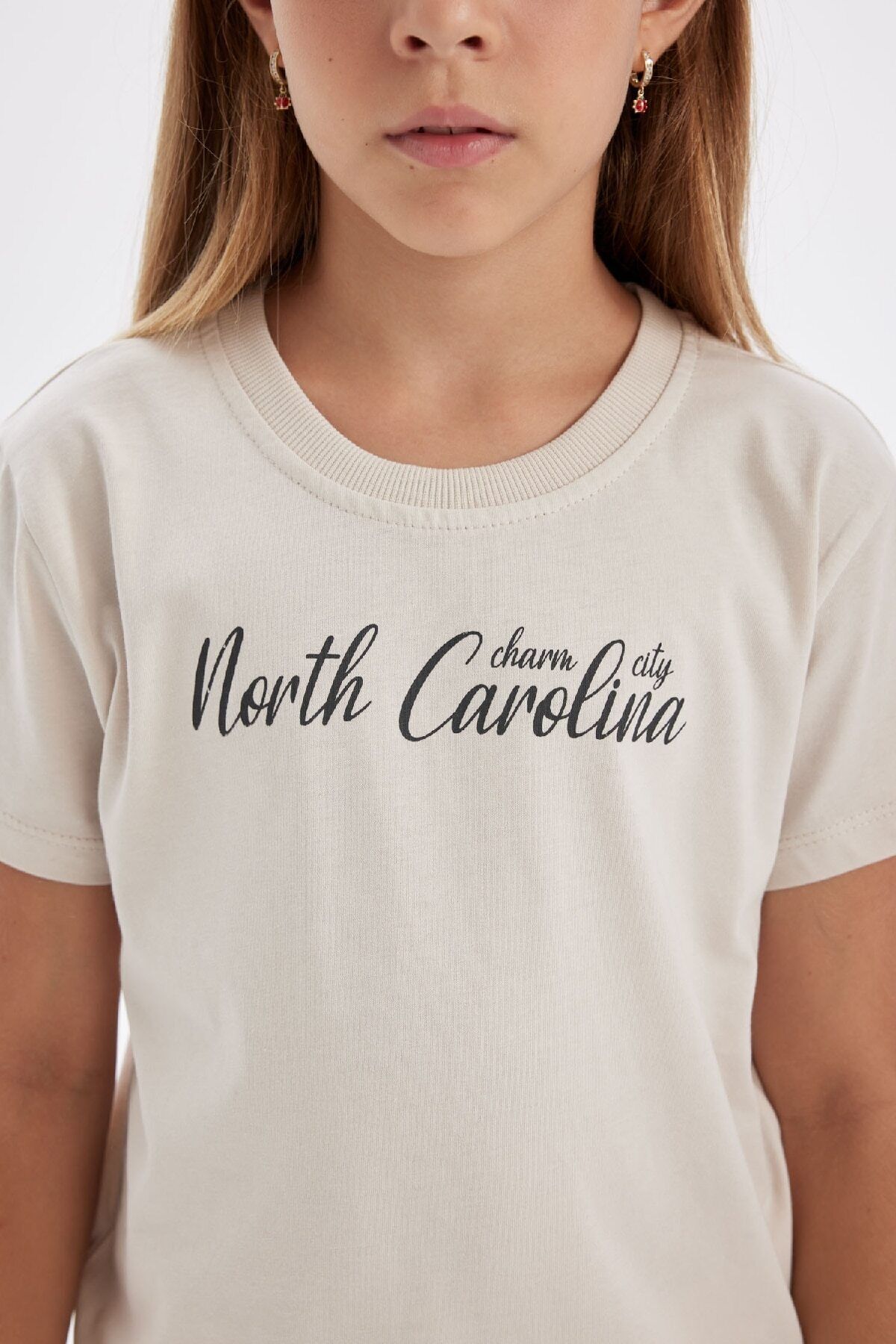 تی شرت دخترانه دفاکتو | C8460A824AU Defacto - Image 5