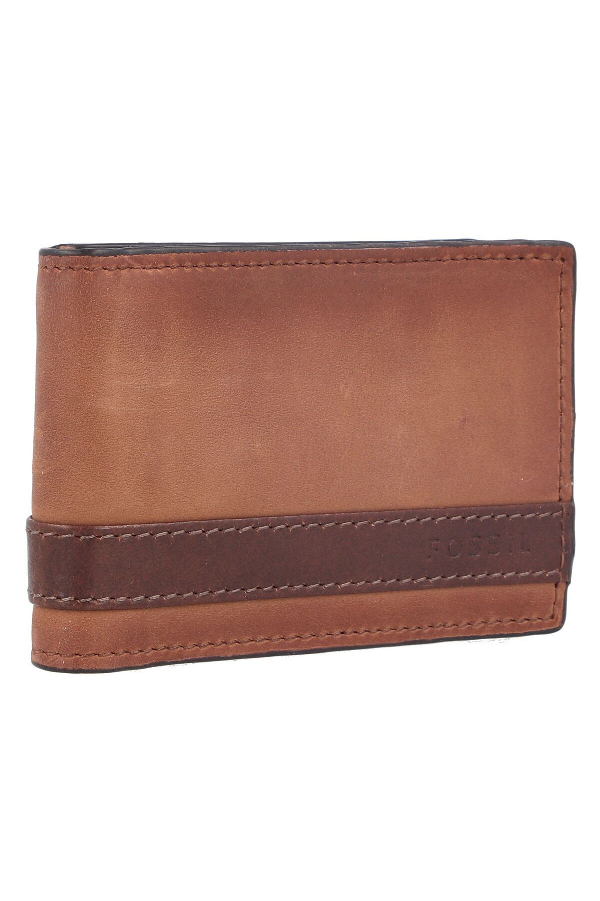 Fossil-Quinn Geldbörse Leder 11 cm Geldscheinklammer 2