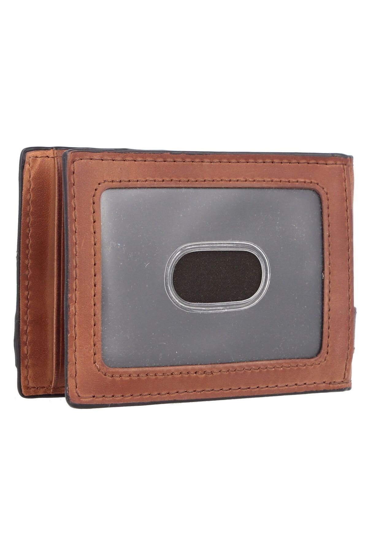 Fossil-Quinn Geldbörse Leder 11 cm Geldscheinklammer 4