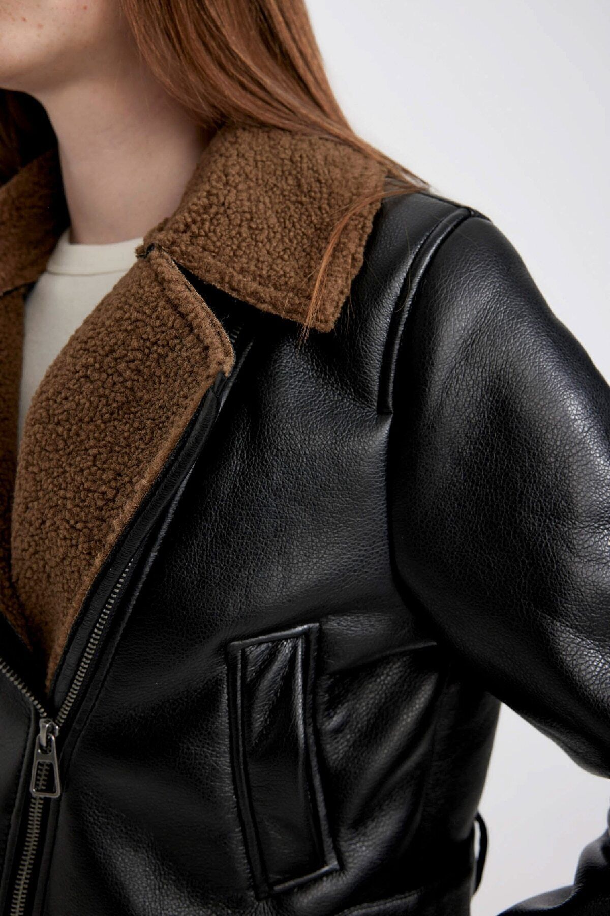 کاپشن زنانه دفاکتو | C1238AX24WN Defacto - Image 4